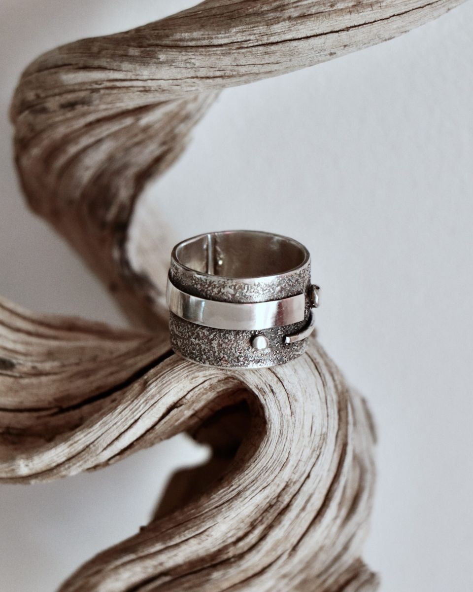Bague Lynea, bague en argent fait main par Maryjou — vue 2