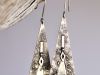 Boucles Kira, boucles d’oreilles en argent fait main par Maryjou — vue 2