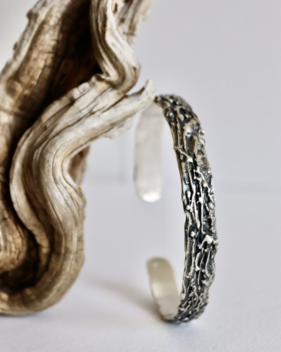 Bracelet Amalgame 2 Bracelet Amalgame, bracelet en argent fait main par Maryjou — vue 2