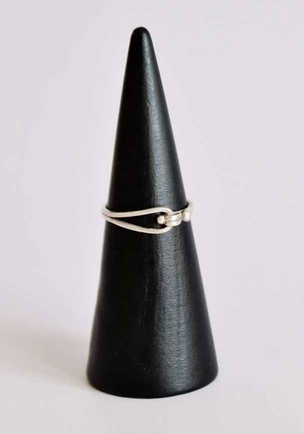 Bague chemin, bague en argent fait main par Maryjou