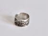 Bague krepi, bague en argent fait main par Maryjou — vue 3