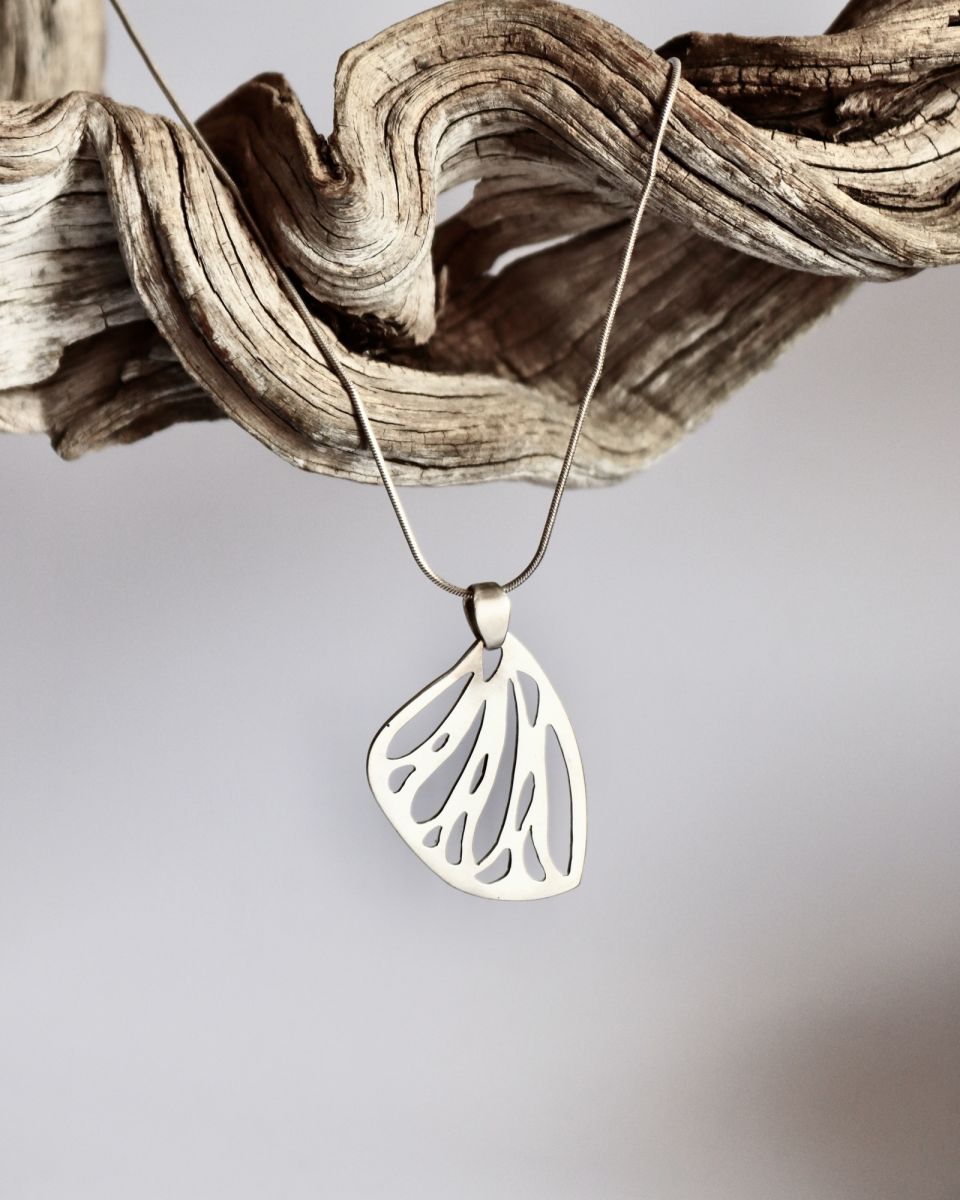 Pendentif Ayle, pendentif en argent fait main par Maryjou — vue 2