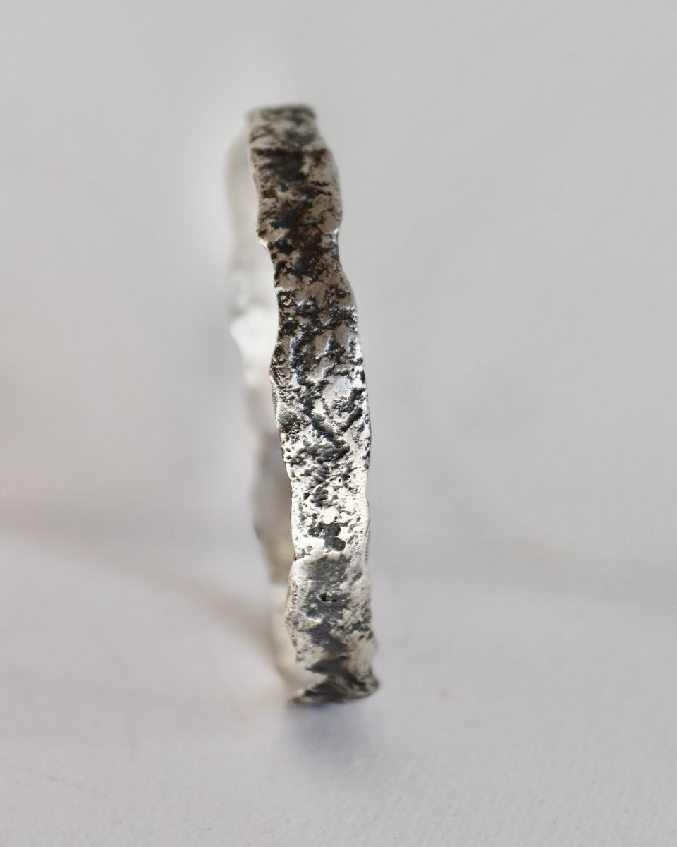 Bracelet Roc, bracelet en argent fait main par Maryjou — vue 4