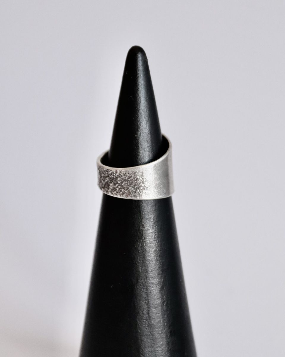 Bague duelle, bague en argent fait main par Maryjou — vue 4
