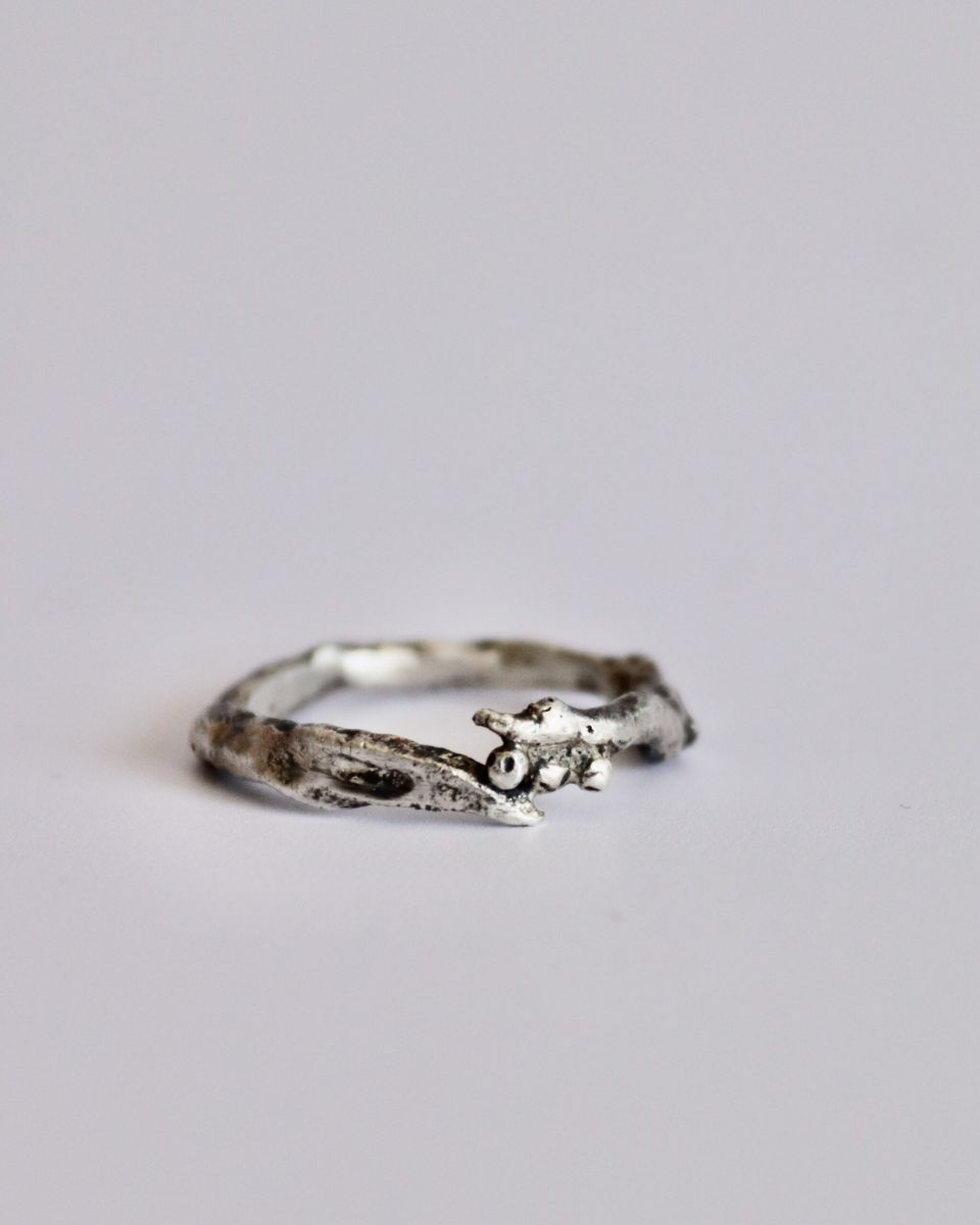 Bague Lelyane, bague en argent fait main par Maryjou — vue 4