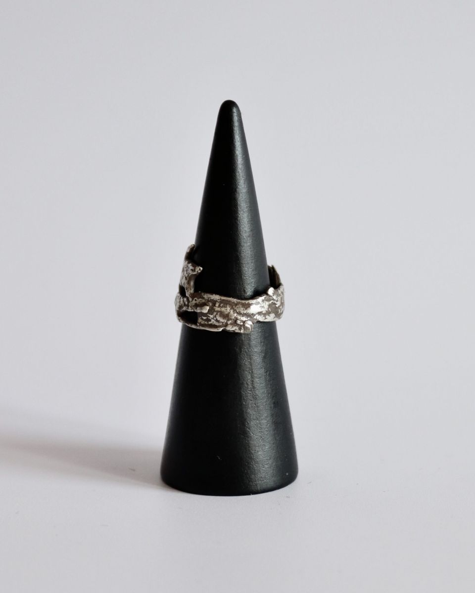 Bague Elyane, bague en argent fait main par Maryjou — vue 3