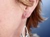 Boucles Arabesques, boucles d’oreilles en argent fait main par Maryjou — vue 7