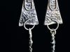 Boucles Zéphyr, boucles d’oreilles en argent fait main par Maryjou — vue 4