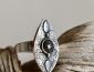 Bague Yris, bague en argent fait main par Maryjou