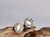 Boucles Mira, boucles d’oreilles en argent fait main par Maryjou — vue 3
