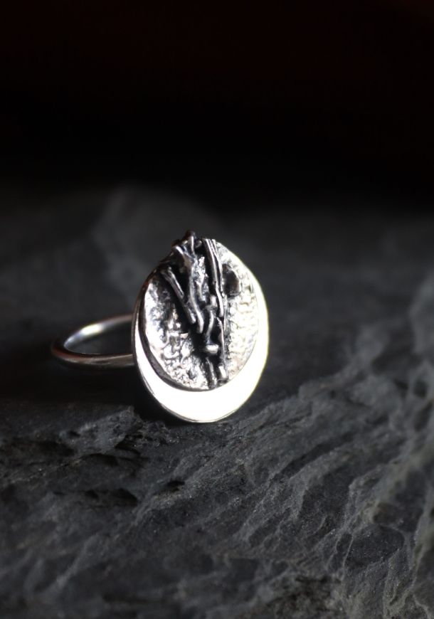 Bague bouquet, bague en argent fait main par Maryjou