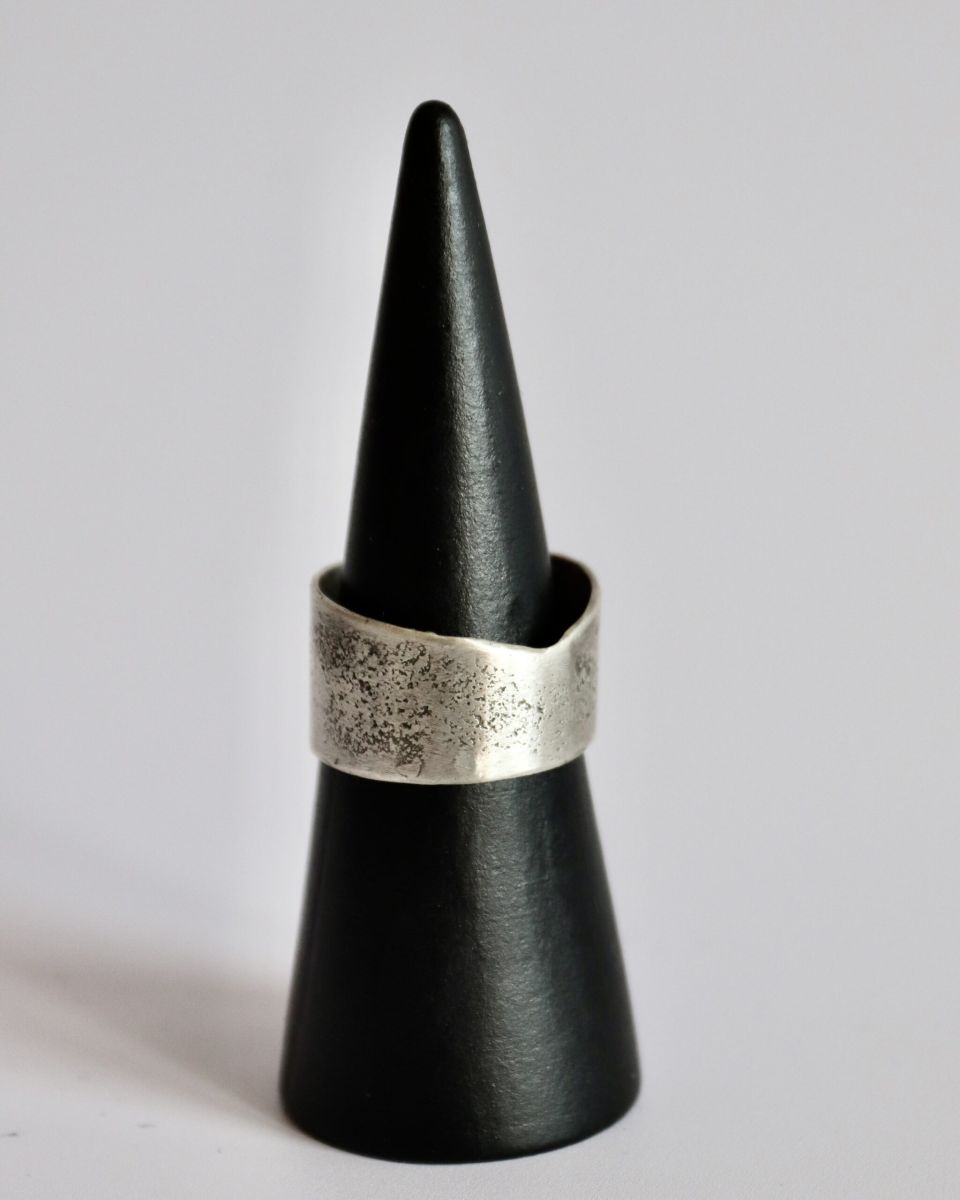 Bague Silice, bague en argent fait main par Maryjou — vue 2