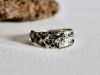 Bague meteor, bague en argent fait main par Maryjou