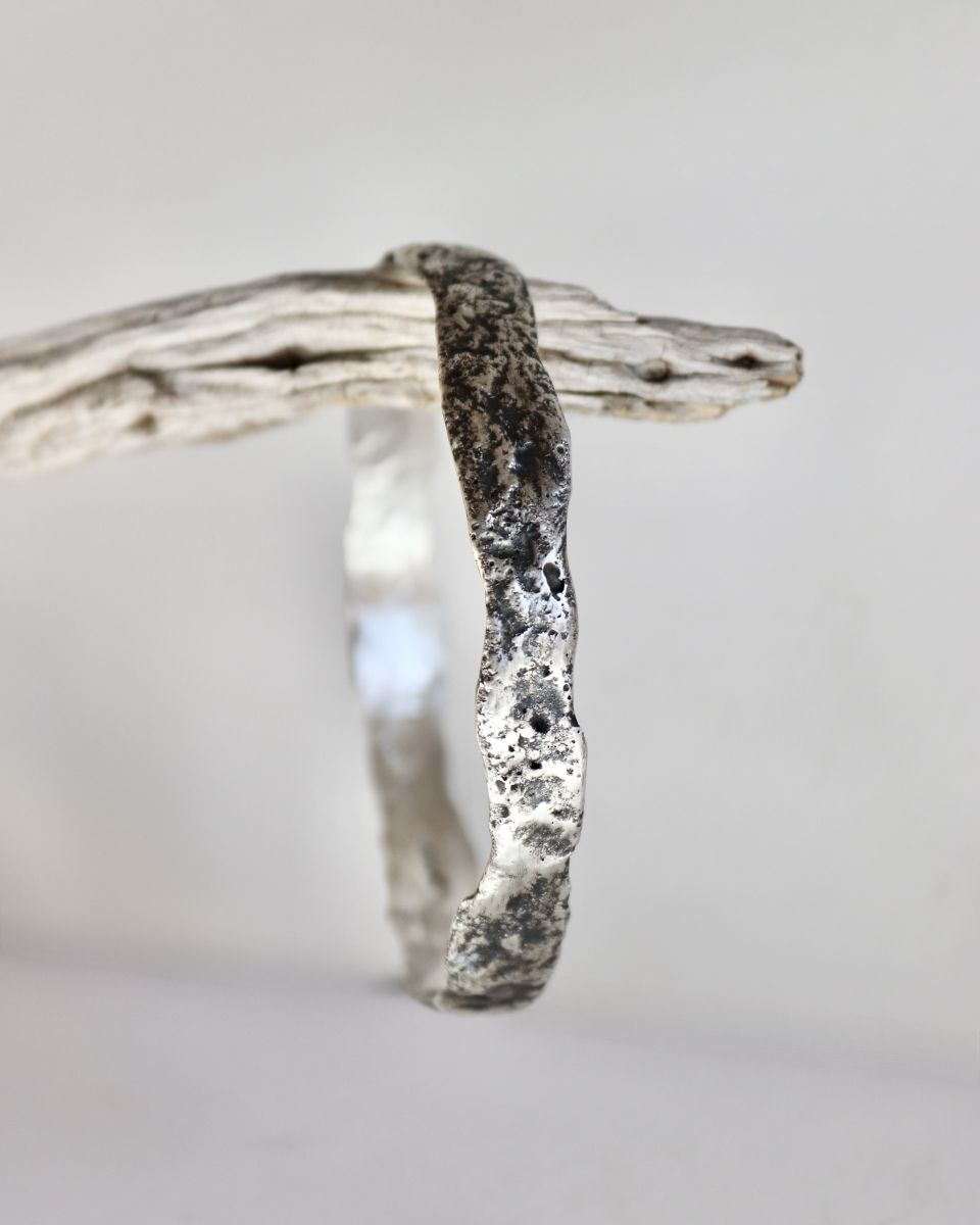 Bracelet Roc, bracelet en argent fait main par Maryjou — vue 6