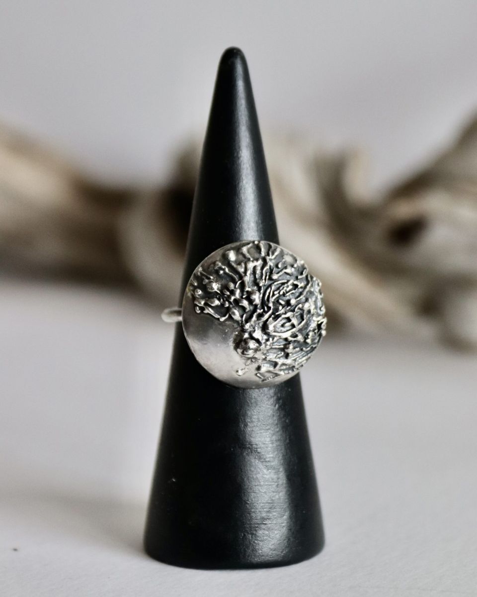 Bague Ôcéane, bague en argent fait main par Maryjou — vue 2