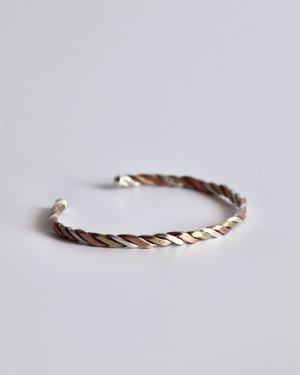 Bracelet Tryade, bracelet en argent fait main par Maryjou