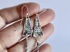 Boucles Zéphyr, boucles d’oreilles en argent fait main par Maryjou — vue 5