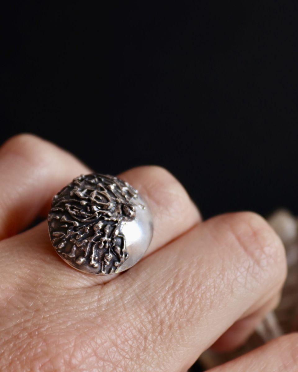 Bague Ôcéane, bague en argent fait main par Maryjou — vue 6