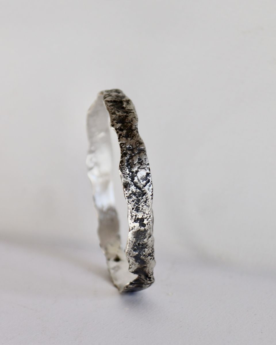 Bracelet Roc, bracelet en argent fait main par Maryjou — vue 2