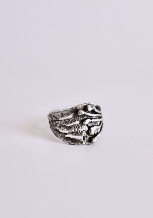 Bague Corset, bague en argent fait main par Maryjou