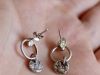 Boucles Tygout 8 Boucles Tygout, boucles d’oreilles en argent fait main par Maryjou — vue 4
