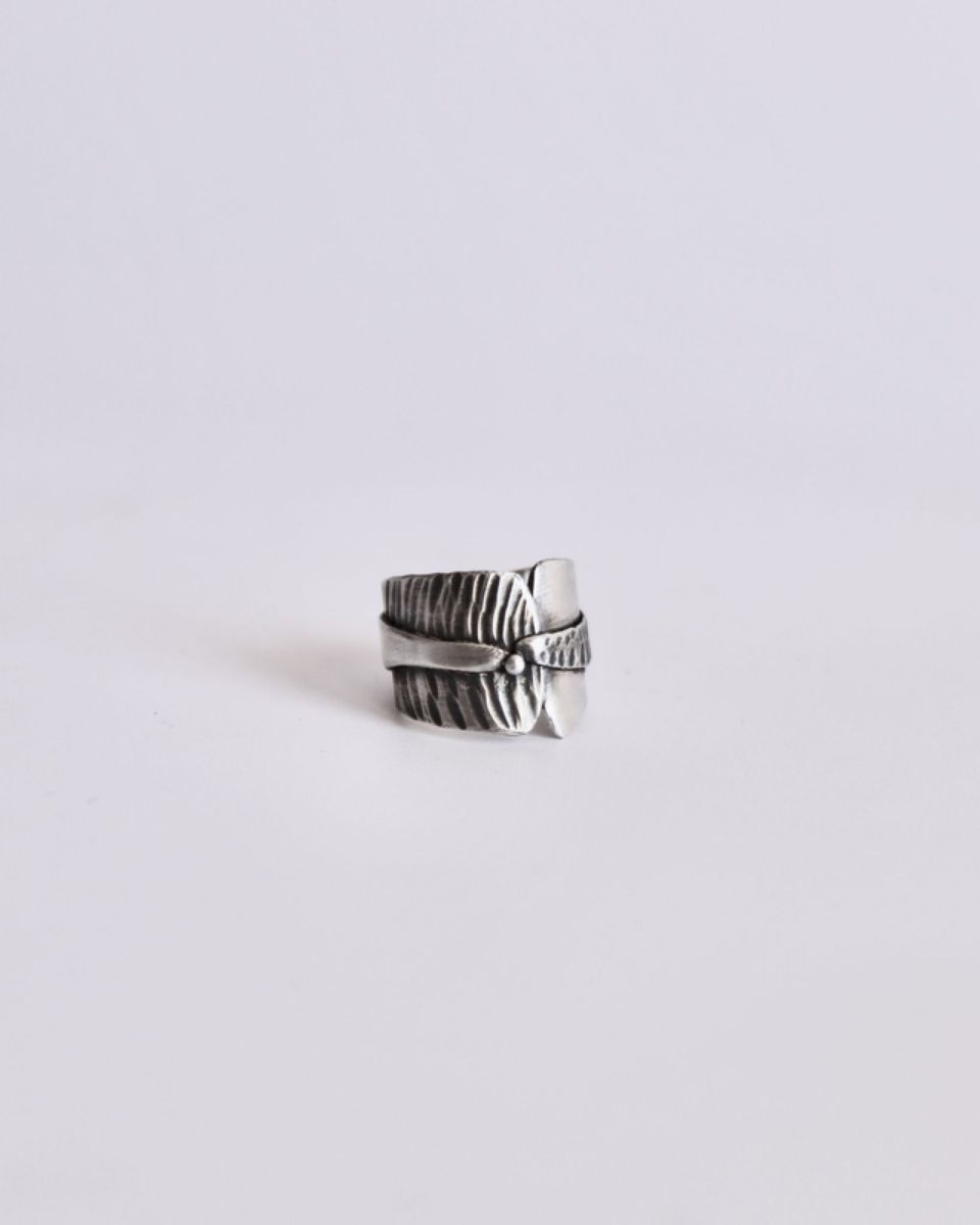 Bague Croisée 3 Bague Croisée, bague en argent fait main par Maryjou — vue 3
