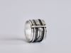Bague tellure, bague en argent fait main par Maryjou — vue 2