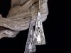 Boucles Kira, boucles d’oreilles en argent fait main par Maryjou — vue 3