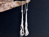 Boucles eclosion, boucles d’oreilles en argent fait main par Maryjou — vue 2