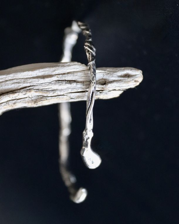 Bracelet Lelyane 2, bracelet en argent fait main par Maryjou