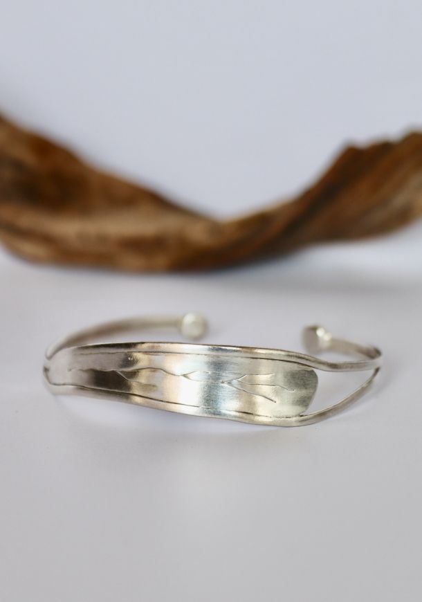 Bracelet seve, bracelet en argent fait main par Maryjou