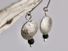 Boucles Soucoupes, boucles d’oreilles en argent fait main par Maryjou — vue 4