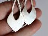 Boucles Arabesques, boucles d’oreilles en argent fait main par Maryjou — vue 5