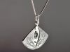 Pendentif Folia, pendentif en argent fait main par Maryjou — vue 2