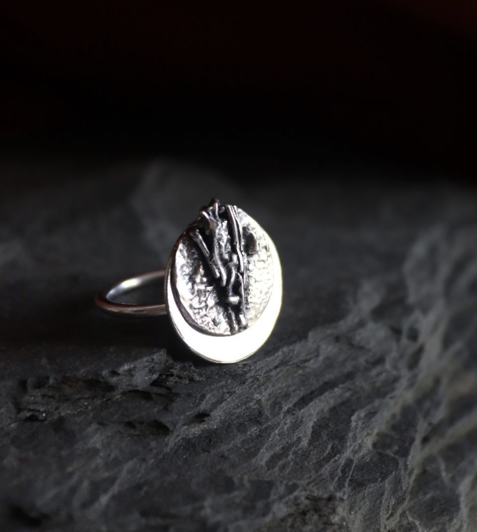 Bague bouquet, bague en argent fait main par Maryjou