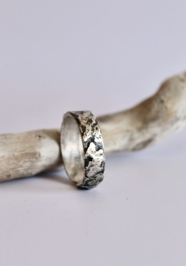 Bague Unik, bague en argent fait main par Maryjou