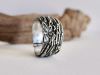 Bague lacy 4 Bague lacy, bague en argent fait main par Maryjou