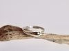 Bague chemin, bague en argent fait main par Maryjou — vue 3