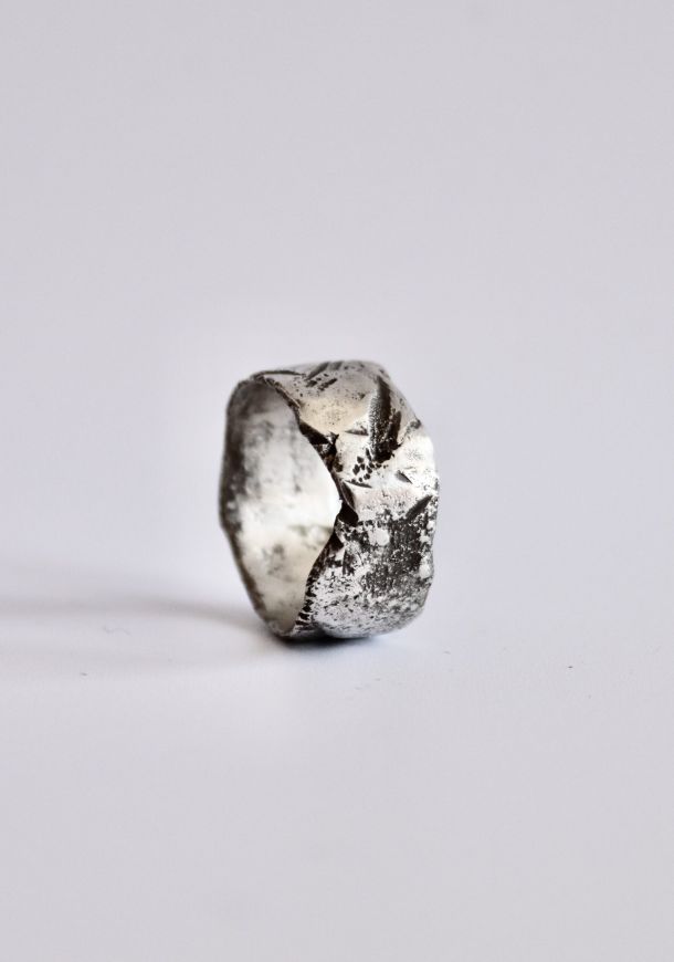 Bague Myneral, bague en argent fait main par Maryjou