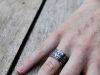 Bague parchemin, bague en argent fait main par Maryjou — vue 4
