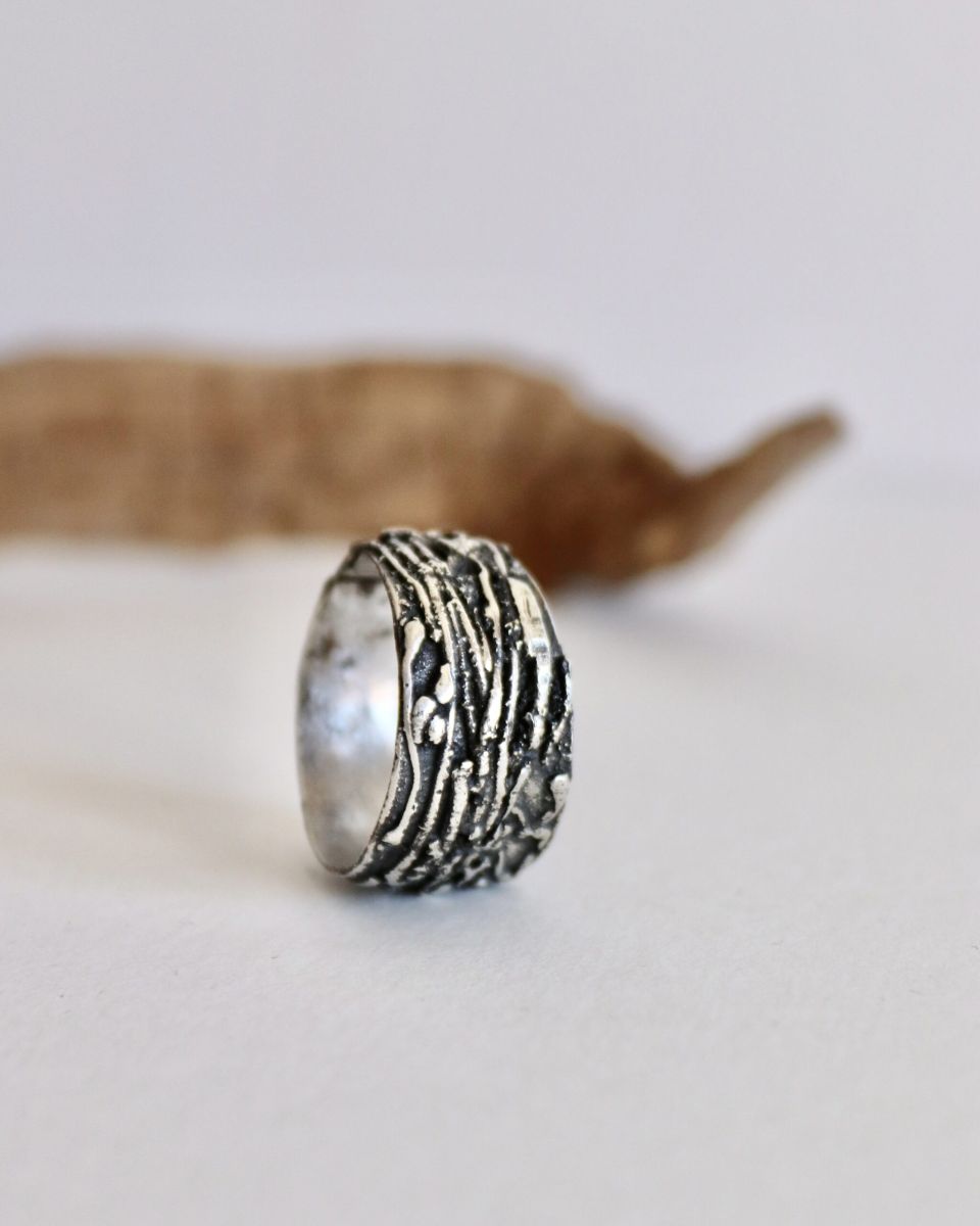 Bague lacy 3 Bague lacy, bague en argent fait main par Maryjou — vue 3