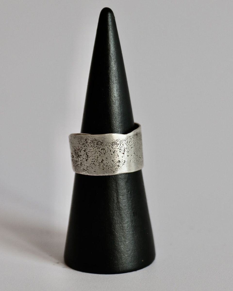 Bague Silice, bague en argent fait main par Maryjou