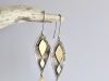 Boucles Tika 4 Boucles Tika, boucles d’oreilles en argent fait main par Maryjou