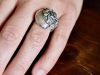 Bague Impact, bague en argent fait main par Maryjou — vue 2