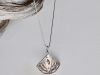 Pendentif Folia, pendentif en argent fait main par Maryjou