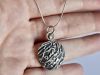 Pendentif Noy, pendentif en argent fait main par Maryjou — vue 4