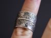 Bague ancrage, bague en argent fait main par Maryjou — vue 6
