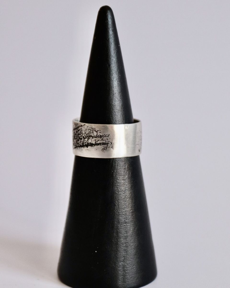Bague Galactyk 1 Bague Galactyk, bague en argent fait main par Maryjou