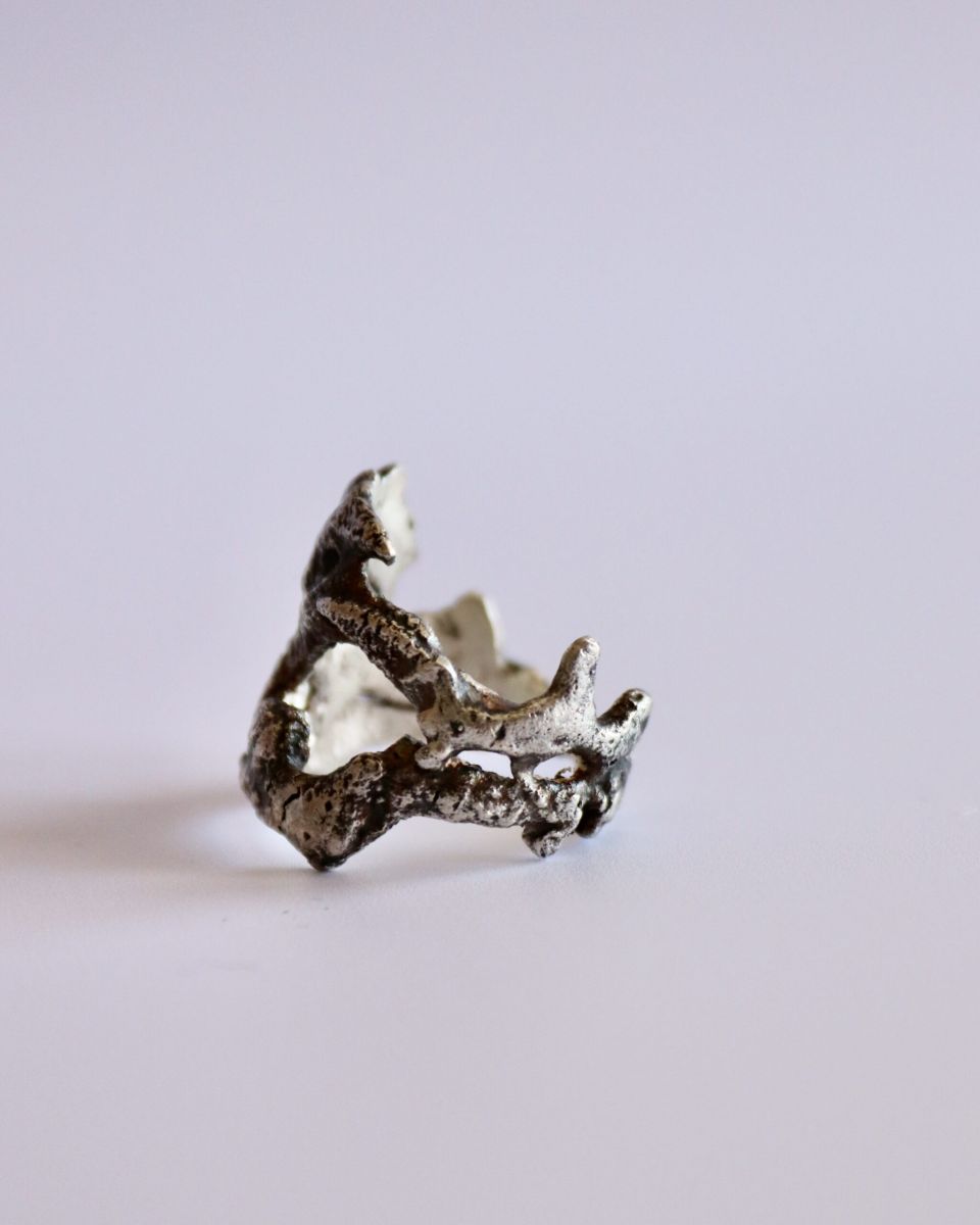 Bague vestyges 4 Bague vestyges, bague en argent fait main par Maryjou — vue 4