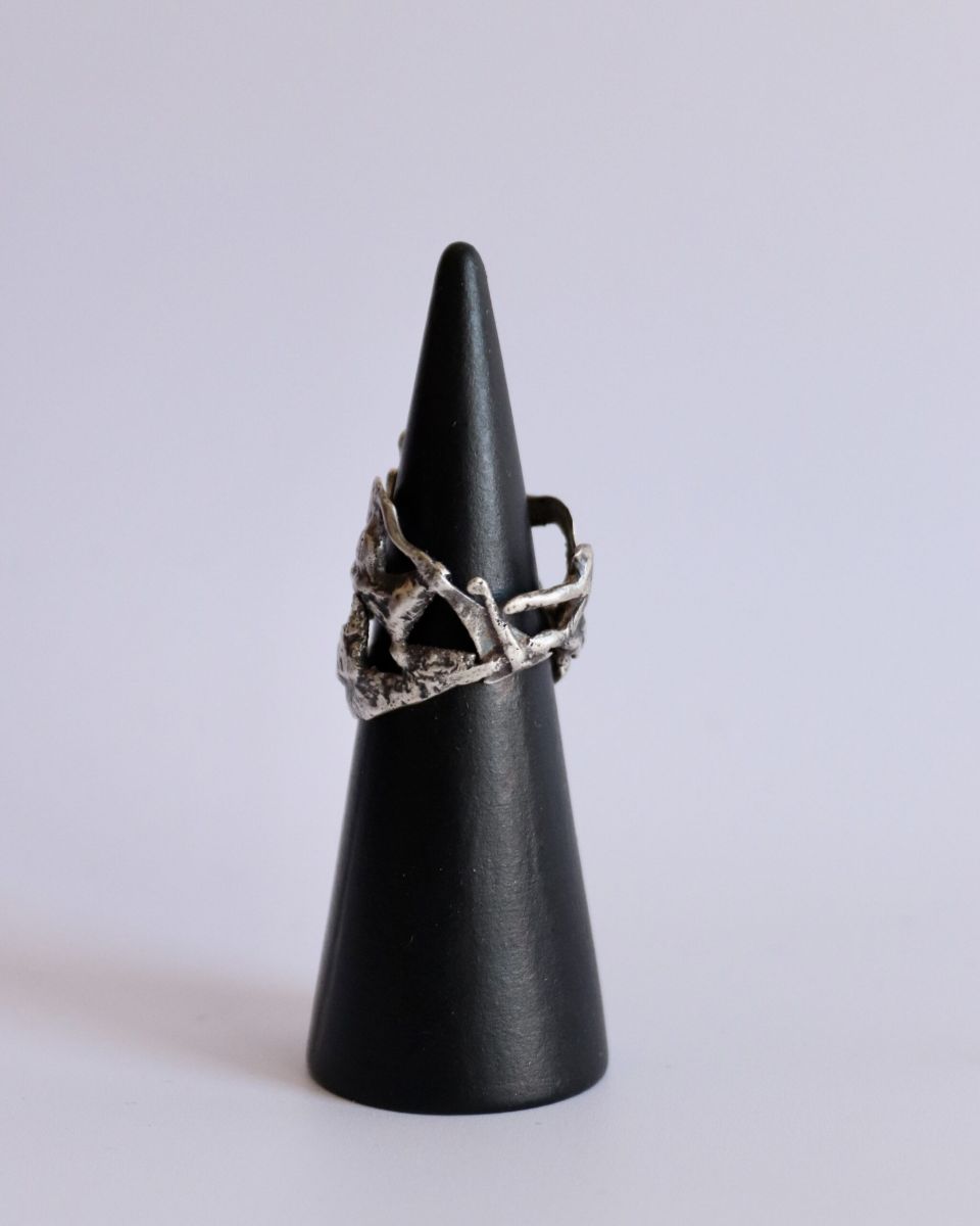 Bague Alea, bague en argent fait main par Maryjou — vue 2